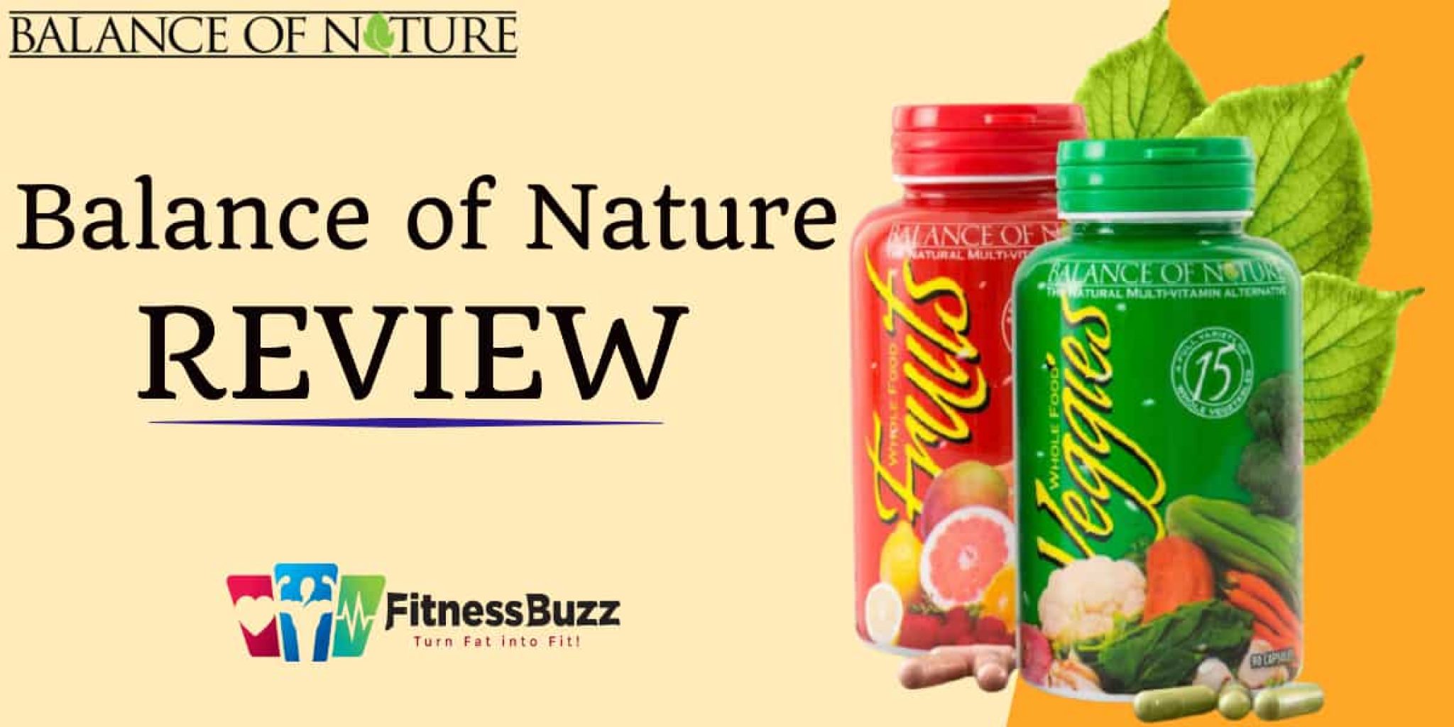 Balance of Nature Review 2021 Real Fruit & Veggie Pills