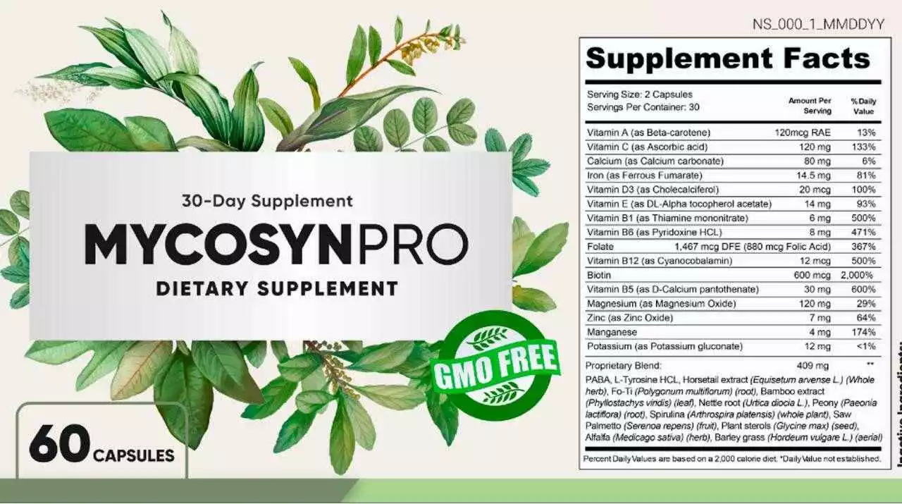 Mycosyn Pro Ingredients