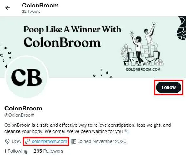 ColonBroom Twitter Group