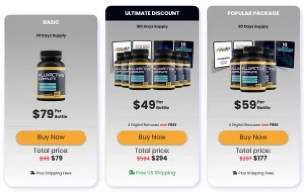 Fluxactive Complete Pricing