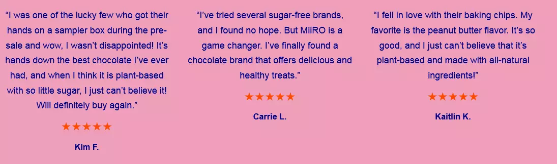 Customer Reviews Real MiiRO Reviews and Average Rating