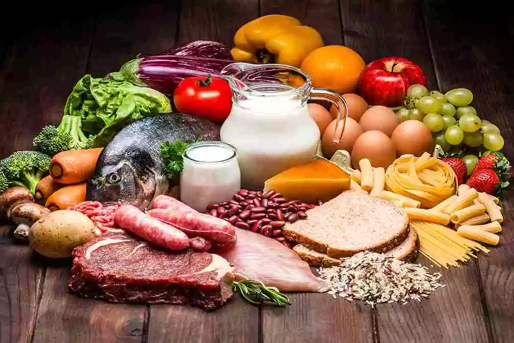 Eat a well-balanced diet with proteins